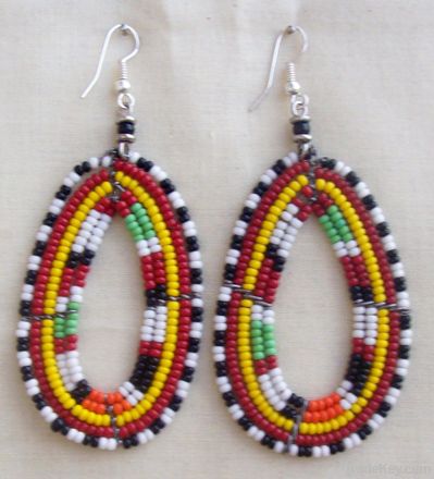 masai queen earring