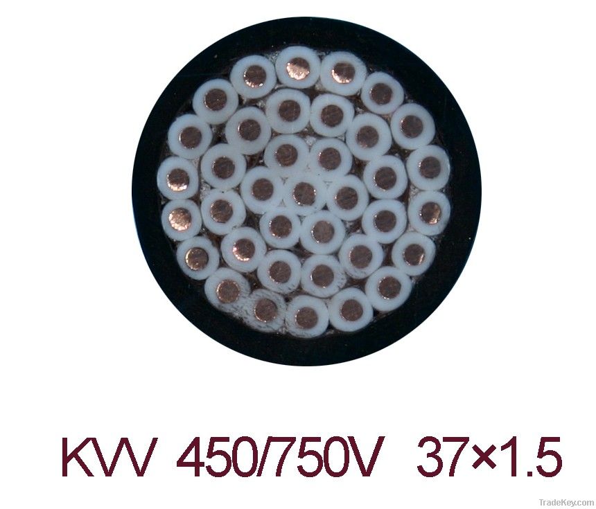 KVV PVC insulation control cable