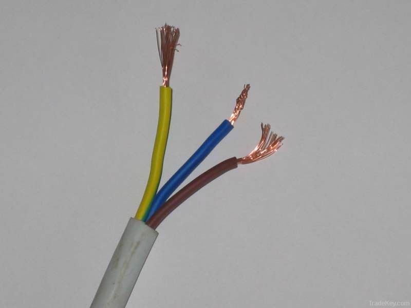 flexible copper pvc insulated pvc jacket electrical wire