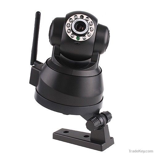Wireless/Wired Pan & Tilt IP/Network Camera with IR-Cut Filter