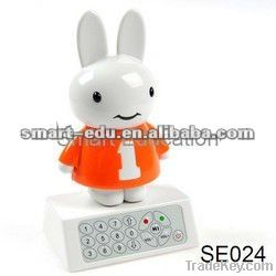 Digital rabbit shaping bedroom story teller