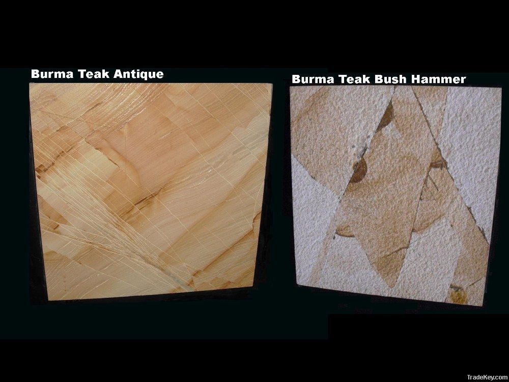 Burma Teak Floor Tiles