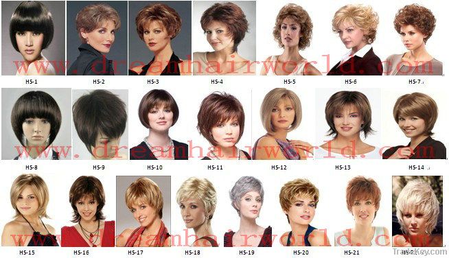 human hair short lace wig