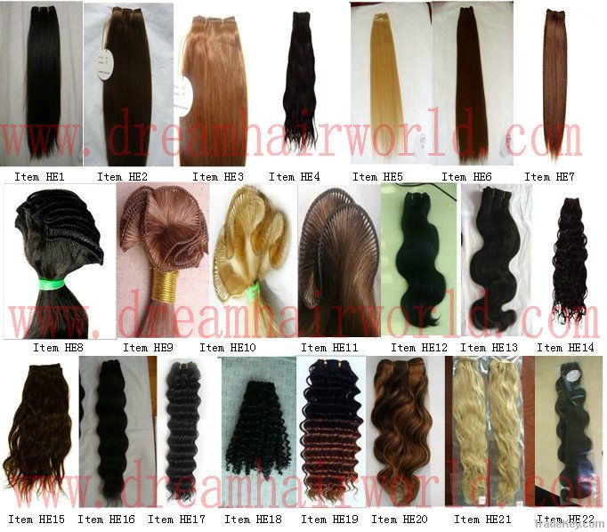 human hair weaving