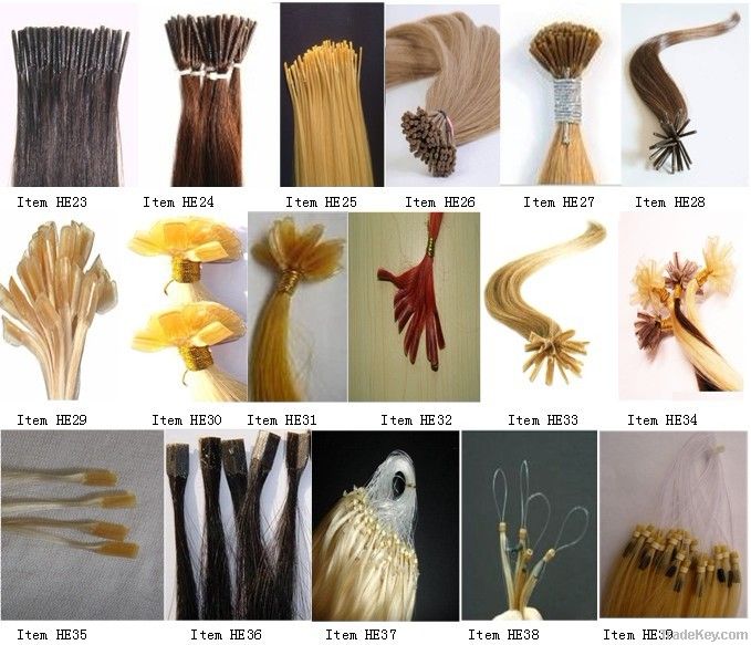 human hair extensions