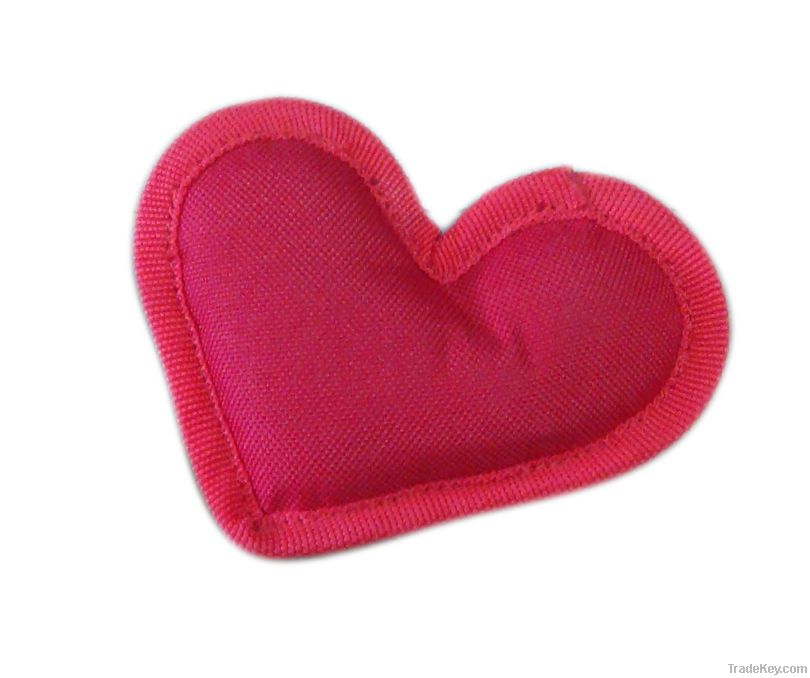 love-hearted shape dog toy