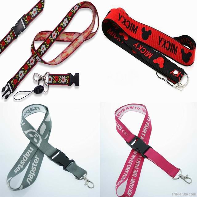 Personalized key lanyards strap