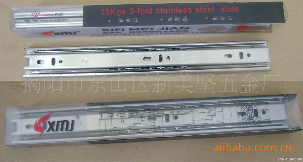 stainless steel drawer slide