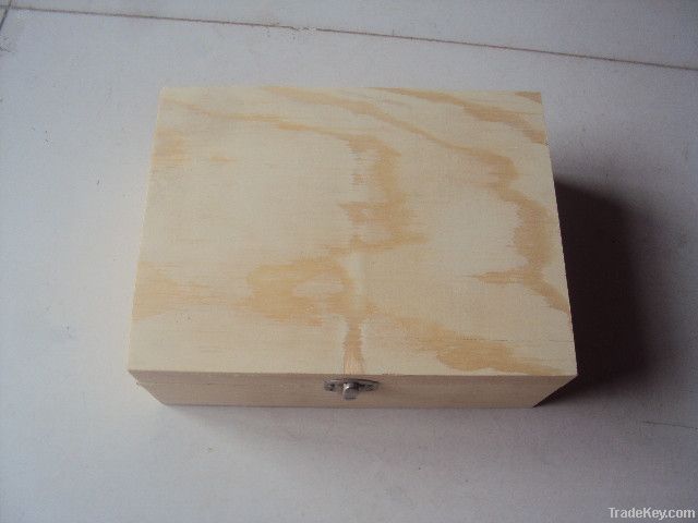 wooden tea box with 6 compartments