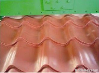 glazed tile roll forming machine