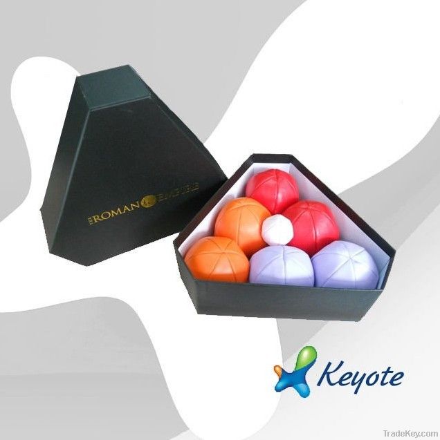 Hot-sale 2012 gift box packing juggling ball