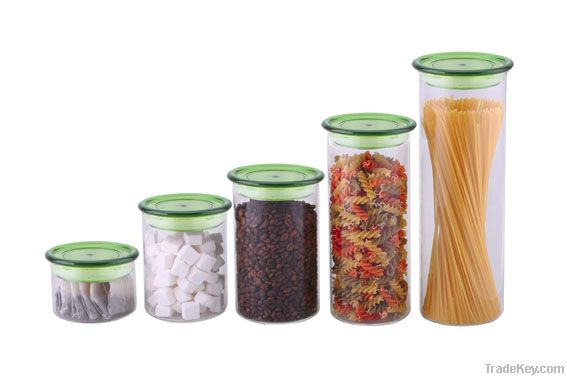 Borosilicate Glass Storage Jar Set (KG0136610000)