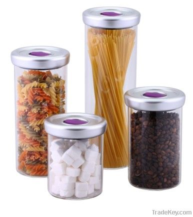 Borosilicate Glass Storage Jar Set (KG0135400000)