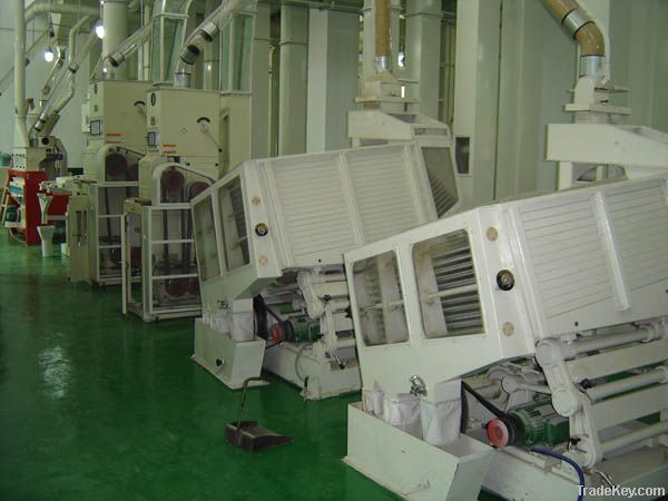 100TPD 150TPD complete rice mill