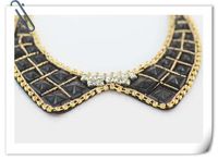 Unique rhinestone pearl false collar female necklace fashion accessories
