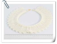 Small pearl collar necklace short design chain female cutout fashion collar necklace accessories
