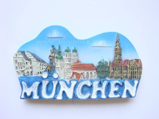 Resin souvenir 3d fridge magnet