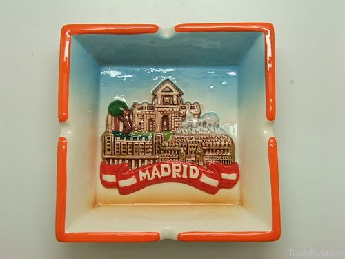 Ceramic Souvenir Ashtray/cup/plaque