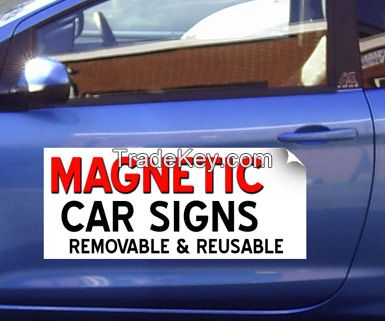 Magnetic car magnets