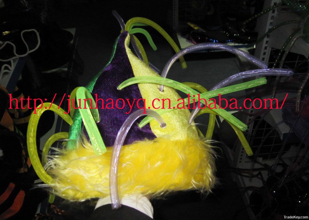 Flashing Hat LED Hat Christmas Flashing tentacle hat