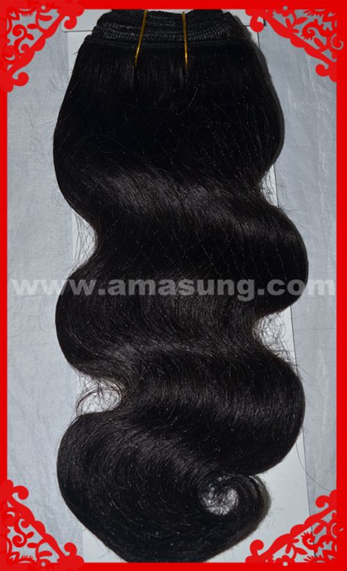 Hair Extension, Brazilian Virgin Hair Without Any Chemical Processed