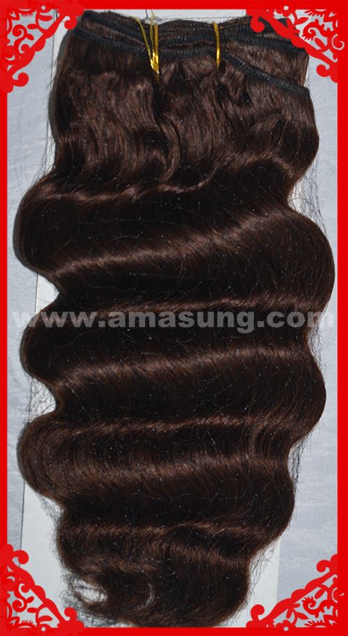 100% Malaysian human virgin remy hair weft loose curl