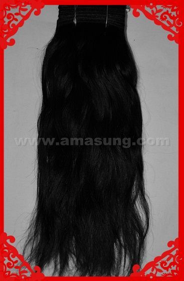 100% Brazilian virgin hair extension natural wave