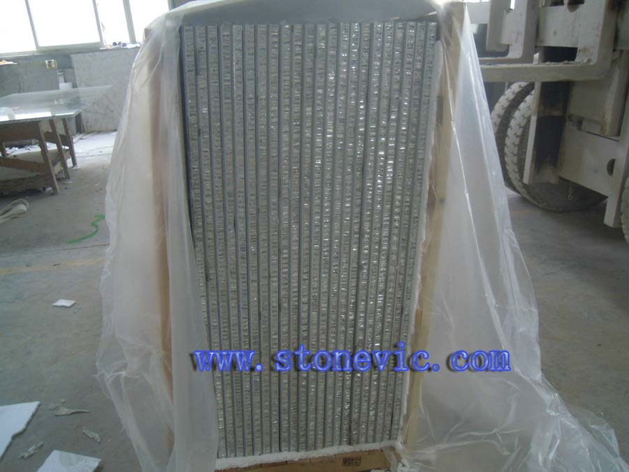 Granite bathroom panel