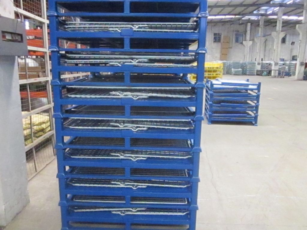 foldable steel stillage