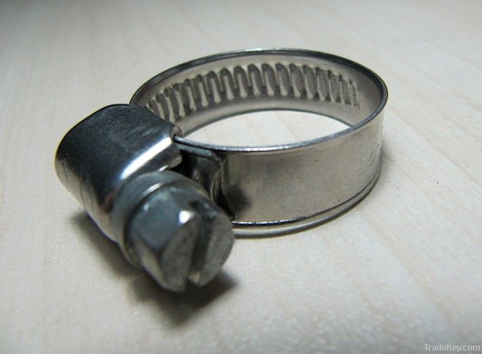 German type hose clamp / clip with stainless steel / galvanized