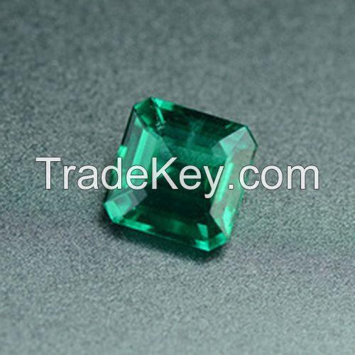 Natural Emerald cut gemstones