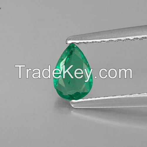 Natural Emerald cut gemstones