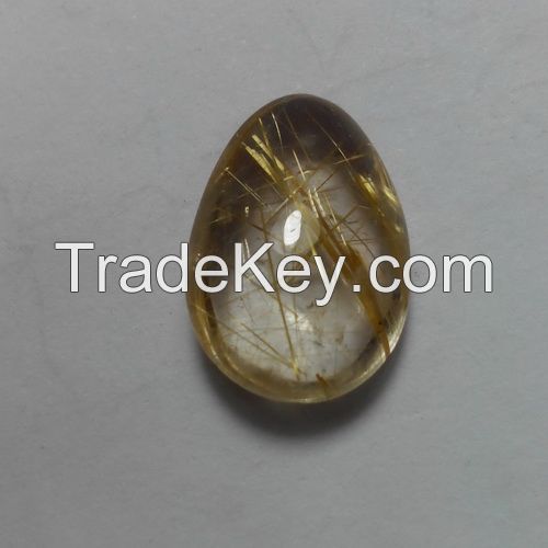 Rutile Quartz Gemstone