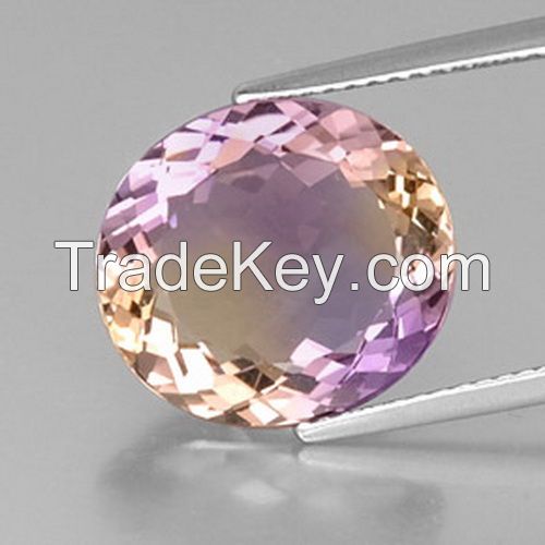 Loose natural ametrine gemstones