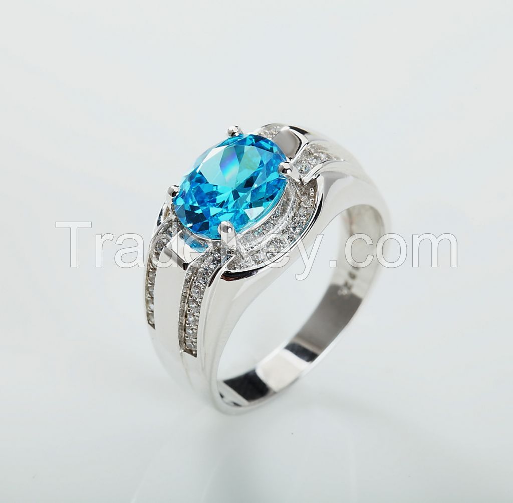 blue Spinel Ring