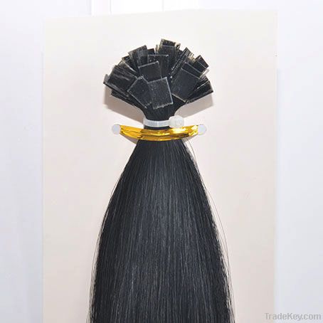 high quality 100% human remy hair pre bonded extension