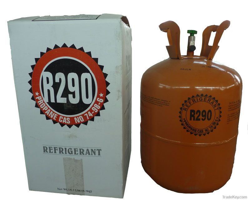 Cylinder Refrigerant for refrigeration equipments R290