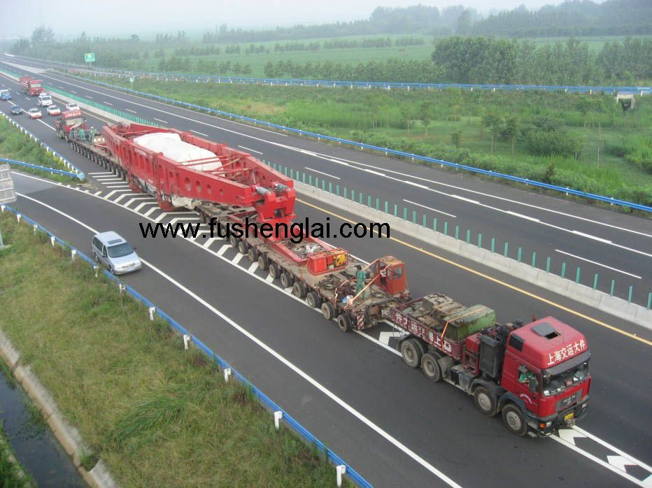 Chinese girder bridge trailer