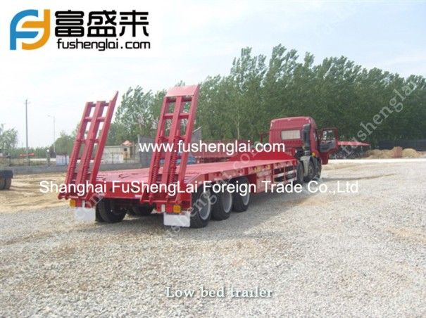 Chinese low bed trailer