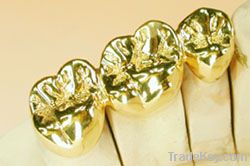 Dental Restoration Gold Crown