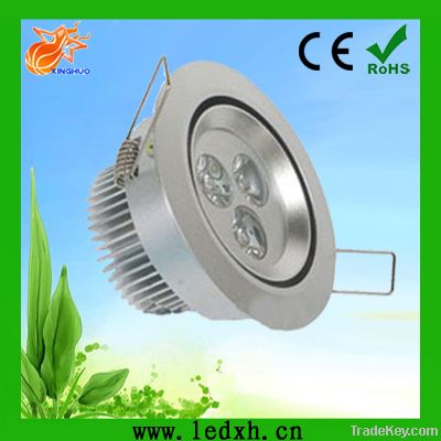 CE&Rohs square 3w dimmable downlight led
