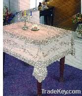 Polyesterpolyester oval tablecloth
