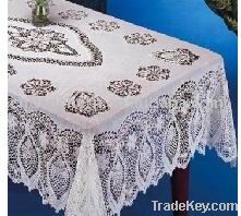 Polyesterpolyester oval tablecloth