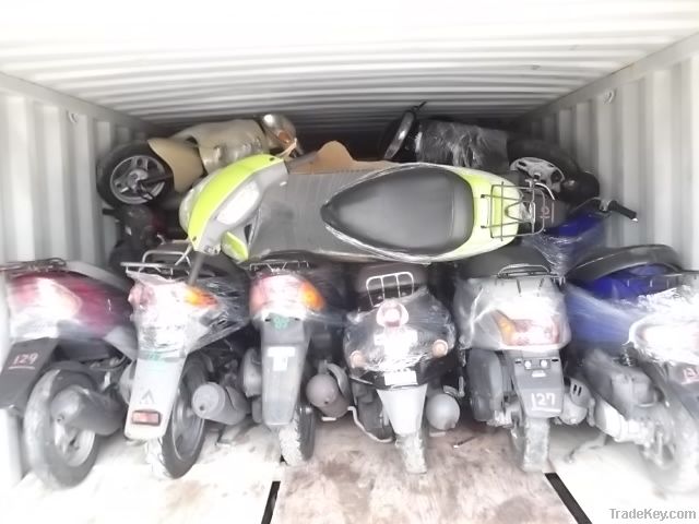 Used motorcycles and scooters