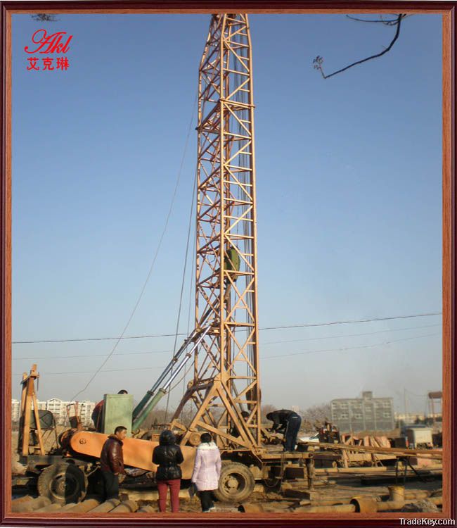 Most durable! AKL-S-600 borehole water well drilling rig