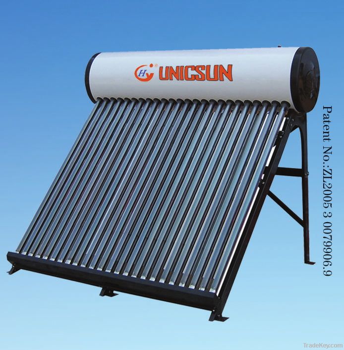 unpressurized solar water heater