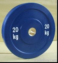 olympic rubber bumper plates