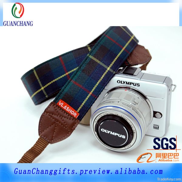 OEM custom fashion shoulder camera strap