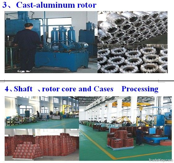 ML series single phase dual capacitor motor