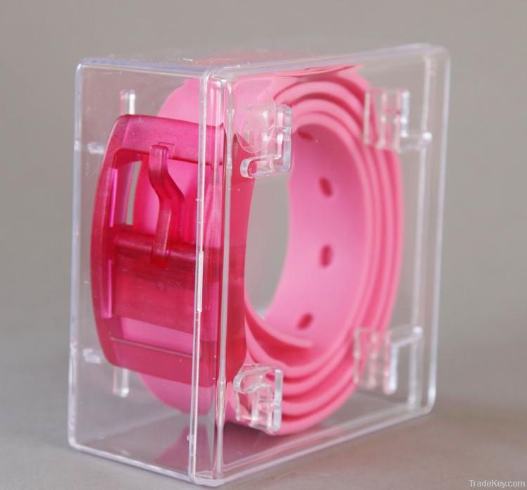 2012 hot fashion silicone belt/ TPE belt Environmental